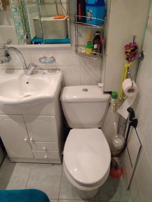 Ремонт в ванной меньше 3 кв м. 01