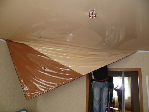 Ремонт натяжного потолка: аварии и способы их устранения. 02 Ремонт натяжного потолка: аварии и способы их устранения. 02