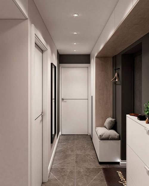 Небольшая подборка стильных прихожих. 05