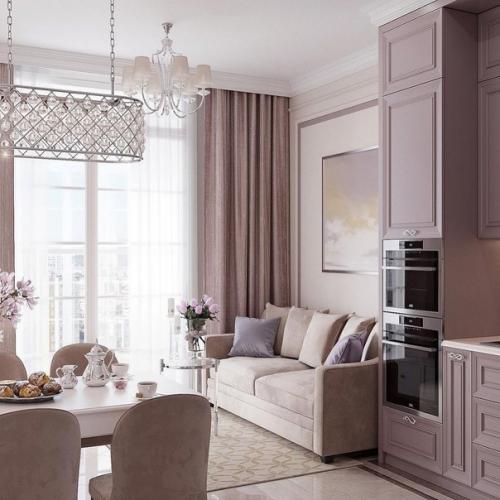 Дизайн - проект стильной кухни. 01