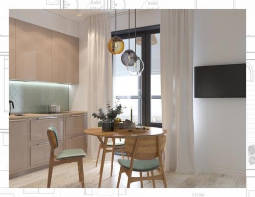 Площадь в 52 квадратных метра - достаточная, чтобы создать комфортное и удобное пространство для жизни одного человека. 04