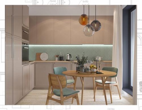 Площадь в 52 квадратных метра - достаточная, чтобы создать комфортное и удобное пространство для жизни одного человека. 03