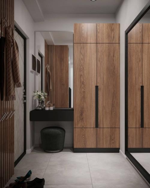 Небольшая подборка стильных прихожих. 01