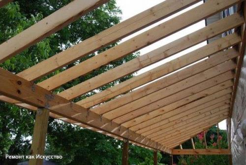 Висячие стропила: разновидности, монтаж. 02 Висячие стропила: разновидности, монтаж. 02