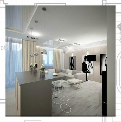 Открытая дневная зона - чрезвычайно популярное решение. 02