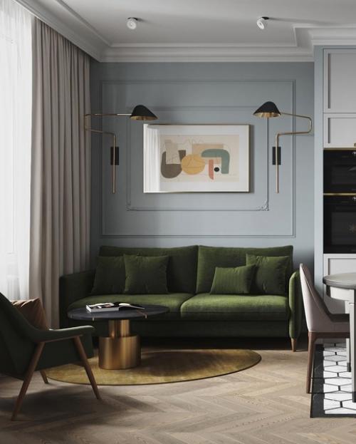 Стильный дизайн - проект квартиры. 02