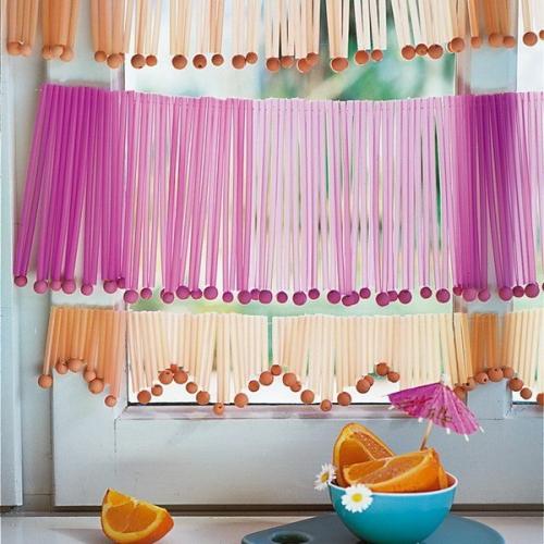 Родные прошторы: идеи для необычных штор и занавесей. 06