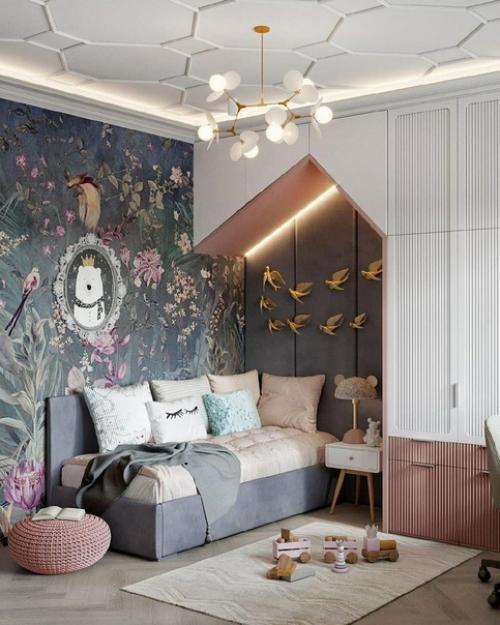 Дизайн - проект детской комнаты, площадью 24 кв. 06