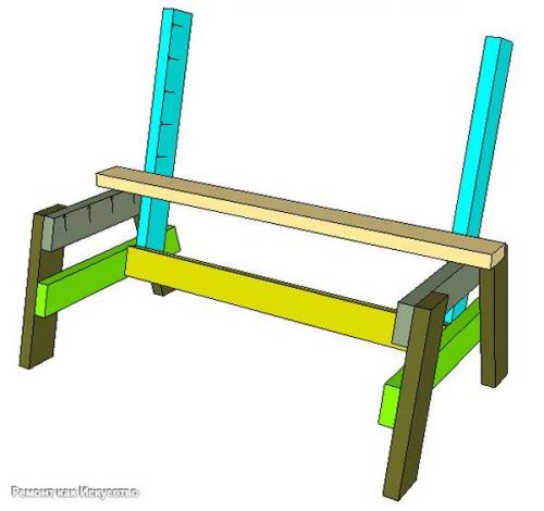 Мы делаем скамейку своими руками. 02