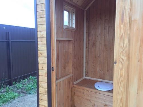 Дачный дворовый туалет своими руками. 04