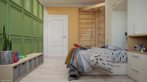 Дизайн спальни для мальчика. 04