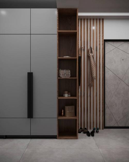 Небольшая подборка стильных прихожих. 07