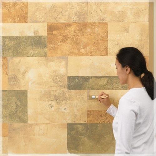 Имитация старинной каменной кладки. 06