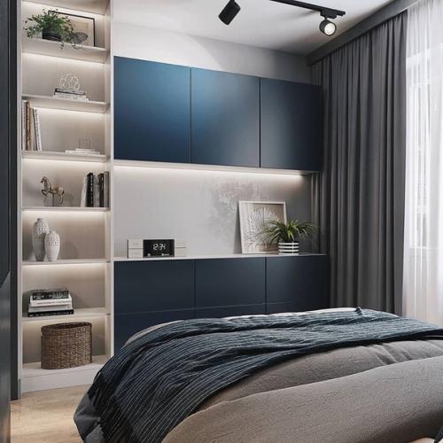 Не докопаться.  Проект слишком хорош и грамотно зонировали спальное место. 02