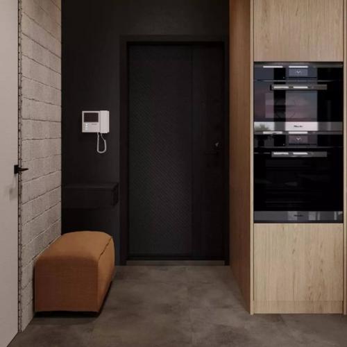 Доброе утро.  Мы начинаем с интерьера кухни - гостиной, площадью 17 кв. 09