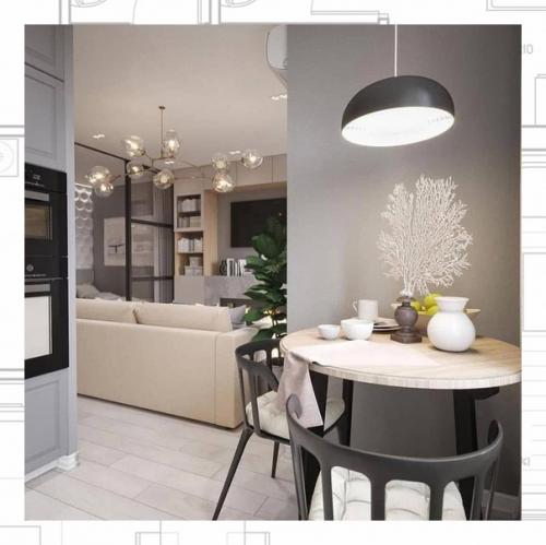 Сейчас многие стремятся выдержать интерьер квартир в едином стиле. 01