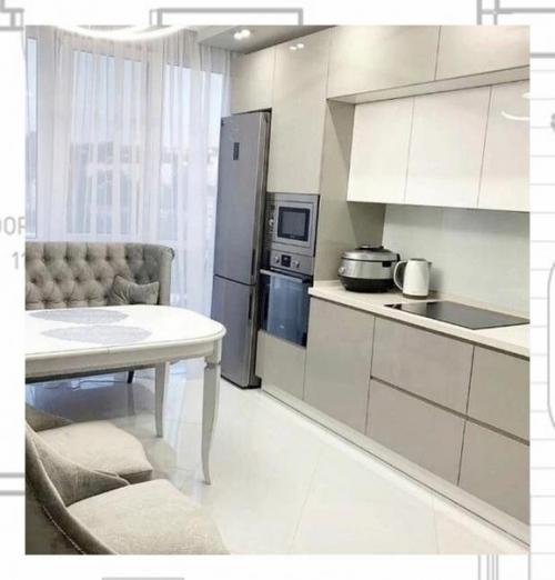 Вот такая она - кухня в современном классическом стиле. 05