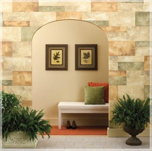 Имитация старинной каменной кладки. 07