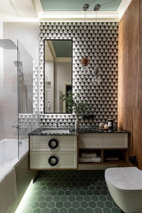 Стильная двушка с большим балконом для молодой пары. 08