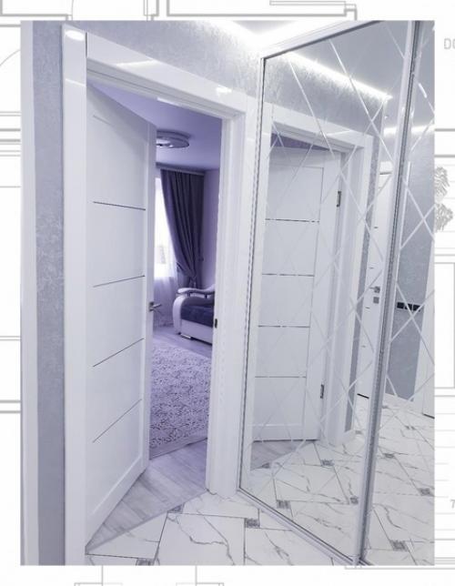 Синий цвет не так часто при оформлении интерьера используется. 03