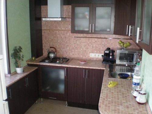 Пол и стены в кухне. 03 Пол и стены в кухне. 03