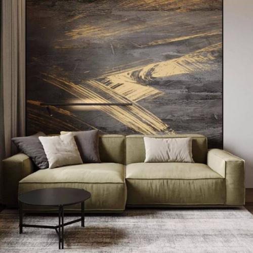 Доброе утро.  Мы начинаем с интерьера кухни - гостиной, площадью 17 кв. 05