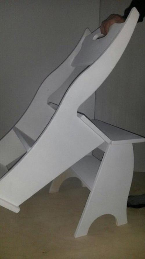 Стул - стремянка, сделанная своими руками. 02