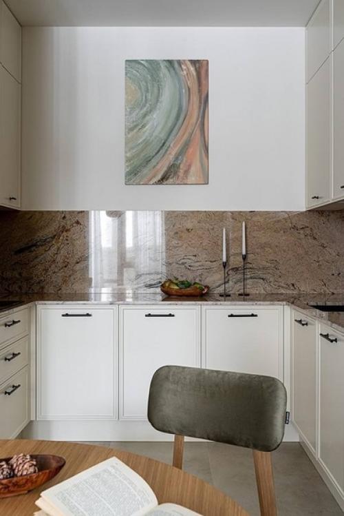 Стильная двушка с большим балконом для молодой пары. 01