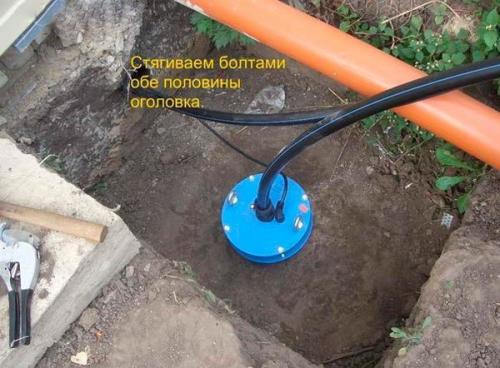 Монтаж насоса в скважину. 04 Монтаж насоса в скважину. 04