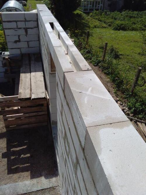 Кладка наружних и внутренних стен из газобетонных блоков. 03 Кладка наружних и внутренних стен из газобетонных блоков. 03