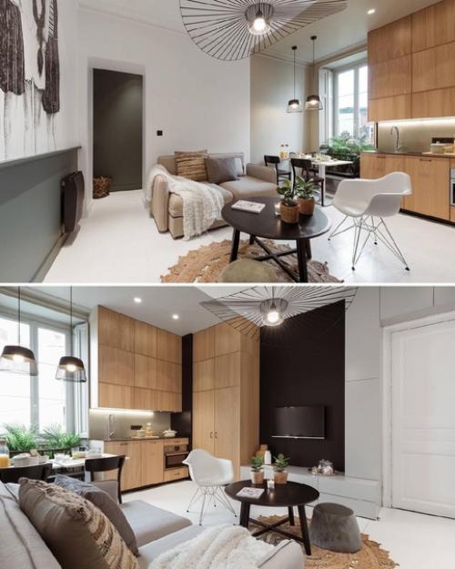 Проект квартиры площадью 38 кв. 03