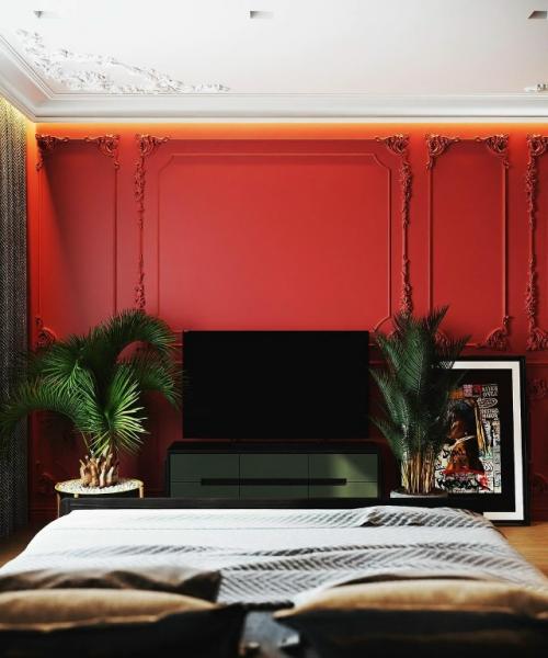 В этой стильной квартире - студии площадью всего 32 кв. 02