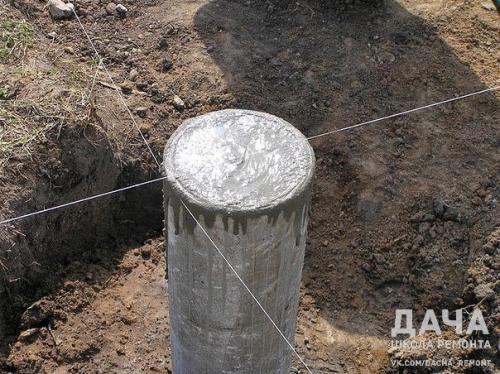 Этапы создания свайного фундамента своими руками. 06