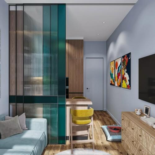 На площади всего 42 кв. 01