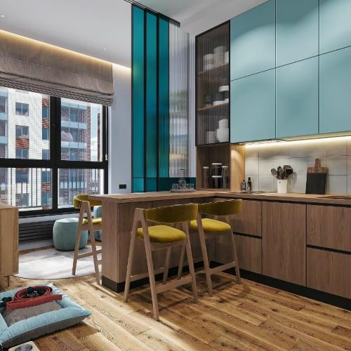 На площади всего 42 кв. 05