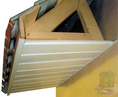 Подшивка свесов кровли. 01 Подшивка свесов кровли. 01