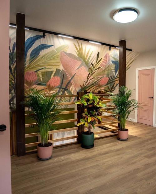 Яркие акценты в дизайне загородного дома. 03