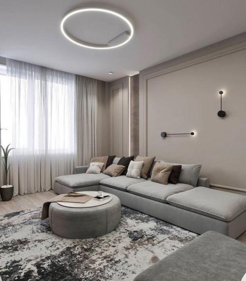 Очень симпатичный получился дизайн квартиры. 01