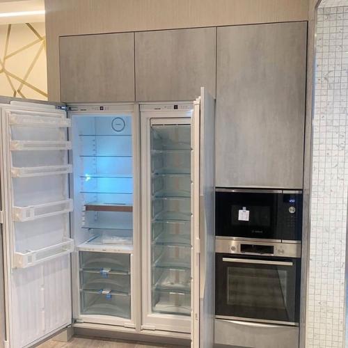 Теперь наша кухня на балконе. 07