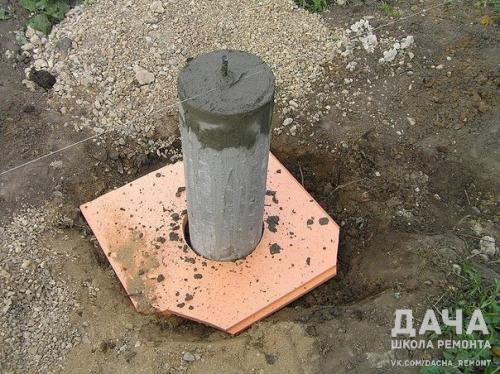 Этапы создания свайного фундамента своими руками. 07