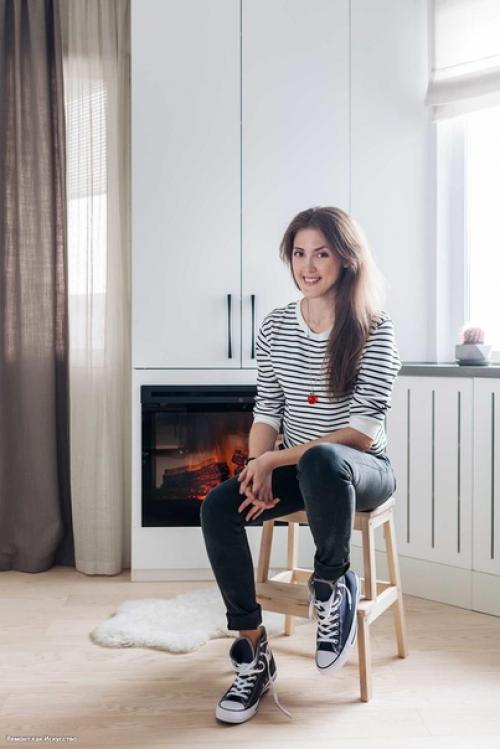 Квартира - студия 27 м в Москве. 07