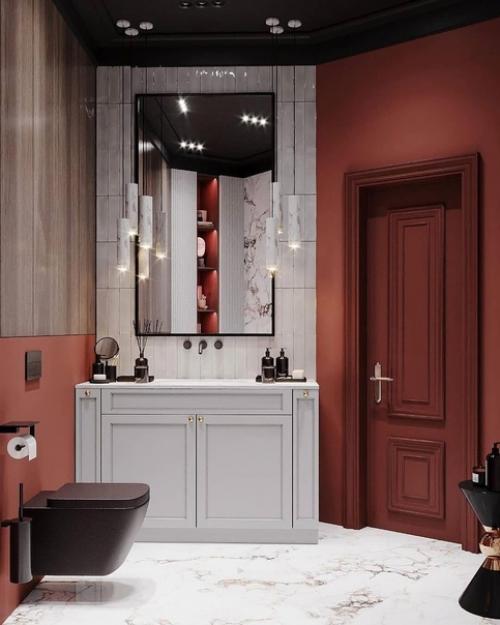 Проект ванной комнаты. 02