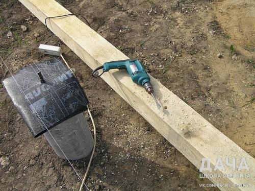 Этапы создания свайного фундамента своими руками. 02