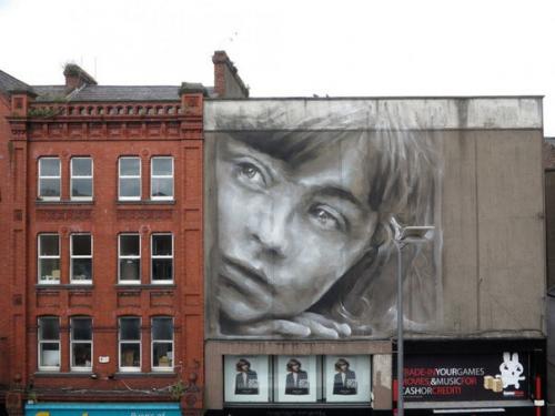 Работы уличного художника Guido Van Helten? 02