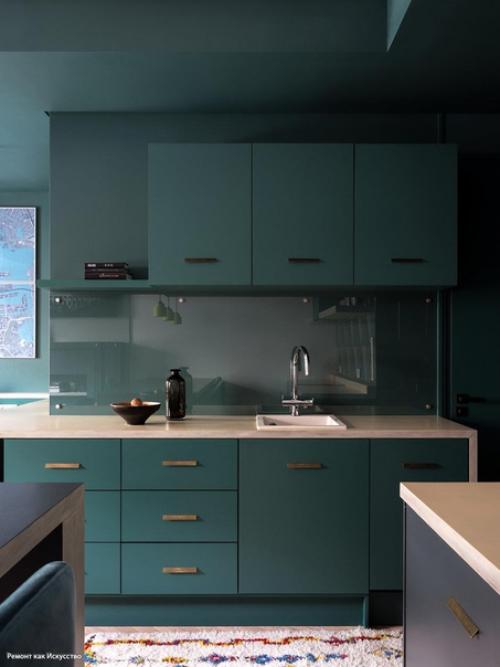 Интерьер квартиры - студии 38 м в Москве. 02