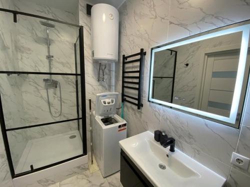 Сделали под аренду большую 1 комнатная квартиру. 07