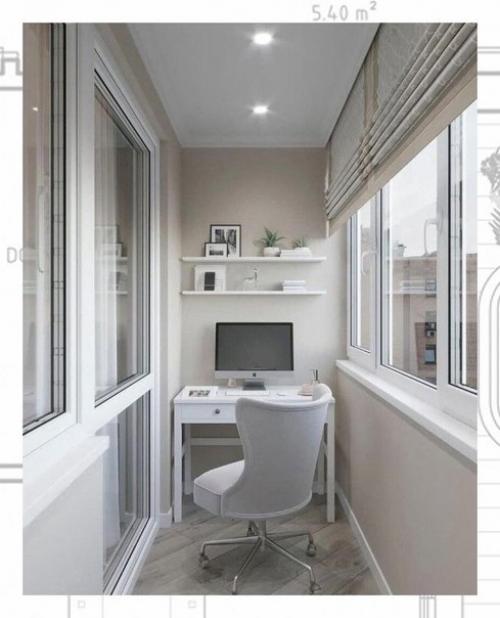 С небольшой изобретательностью даже небольшой балкон может превратиться в удобную зону отдыха. 07