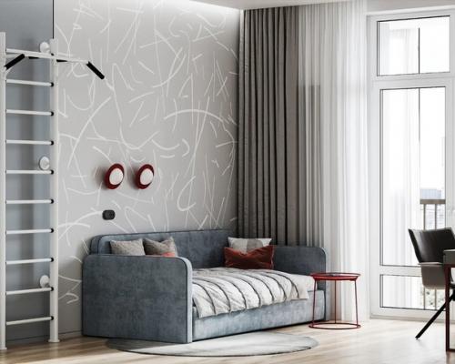 Подростковая комната, площадью - 7. 5 кв. 03