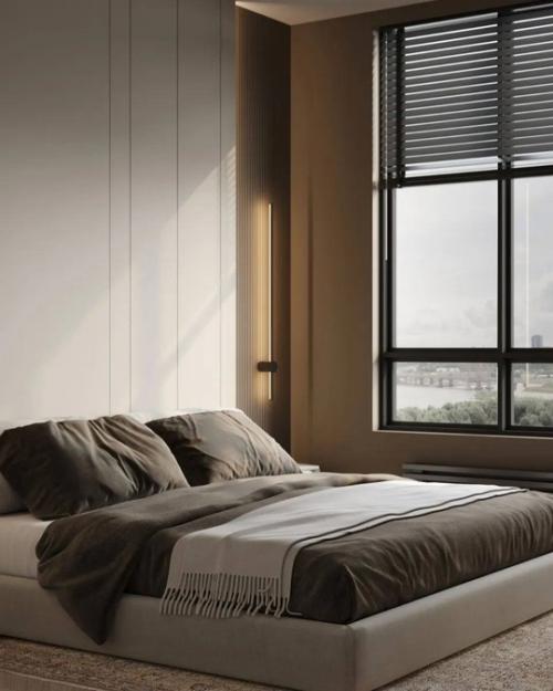 Современный минимализм в дизайне однокомнатной квартиры. 05