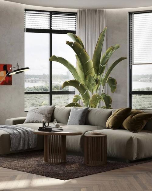 Современный минимализм в дизайне однокомнатной квартиры. 02